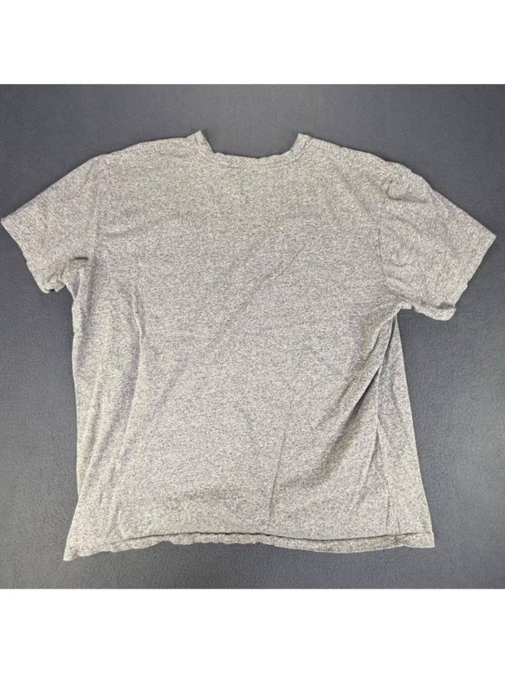 Y2K Polo Ralph Lauren Casual V-Neck T Shirt Mens XXL Gray Short Sleeve Cotton